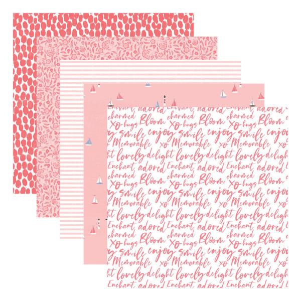 Spellbinders - Designpapier "Bayfair" Paper Pack 6x6 Inch - 20 Bogen