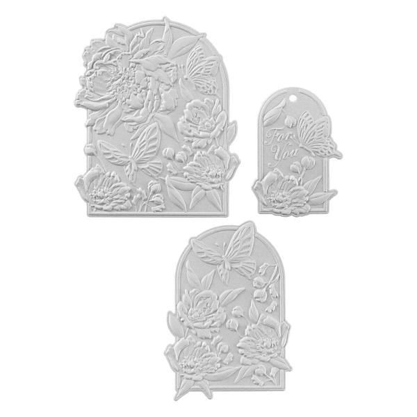 Spellbinders - Präge- und Schneideschablone "Floral For You" 3D Emboss & Cut Folder