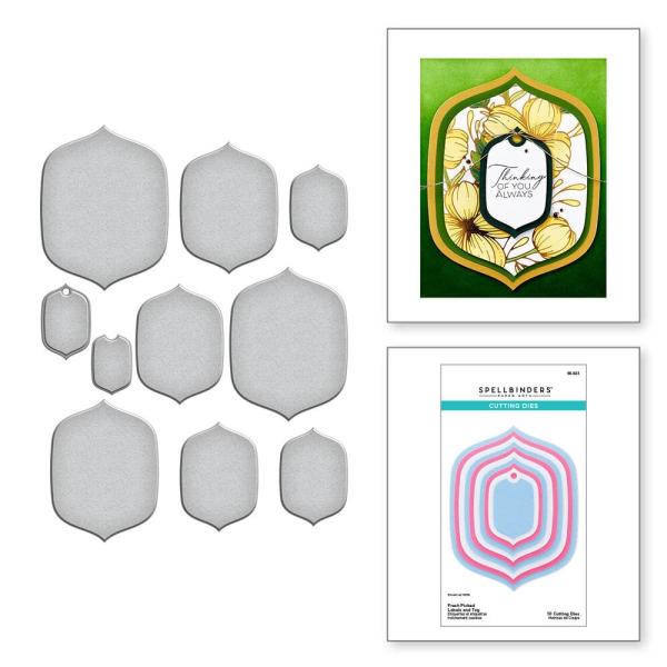 Spellbinders - Stanzschablone "Fresh Picked Labels and Tag" Dies