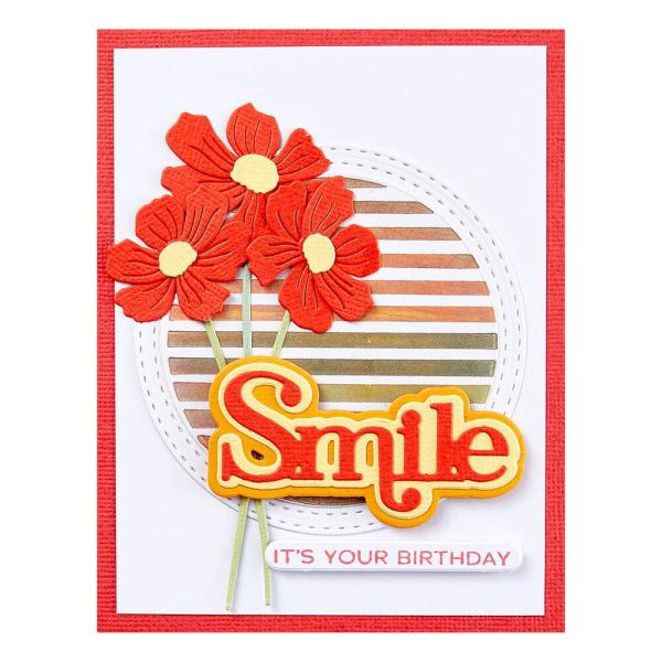 Spellbinders - Stanzschablone "Layered Anemone" Dies