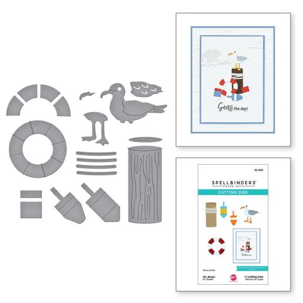 Spellbinders - Stanzschablone "Oh, Buoy!" Dies