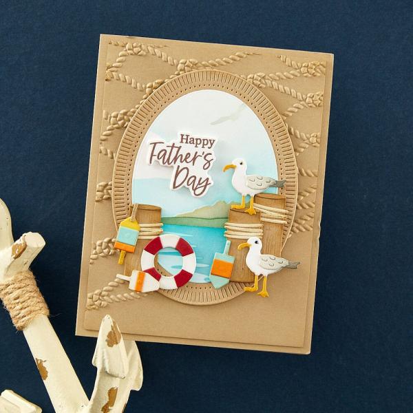 Spellbinders - Stanzschablone "Oh, Buoy!" Dies