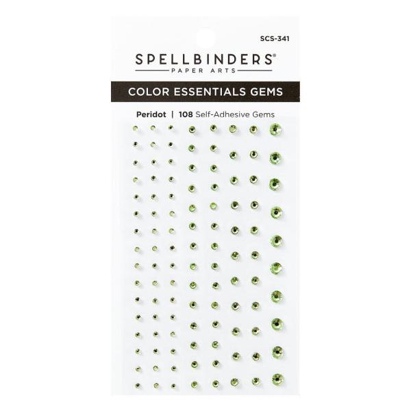 Spellbinders - Schmucksteine "Peridot" Gemstones 108 Stück