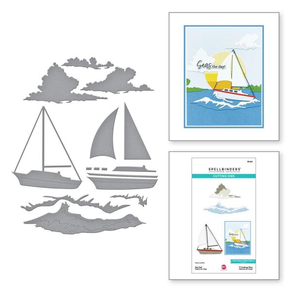 Spellbinders - Stanzschablone "Set Sail" Dies