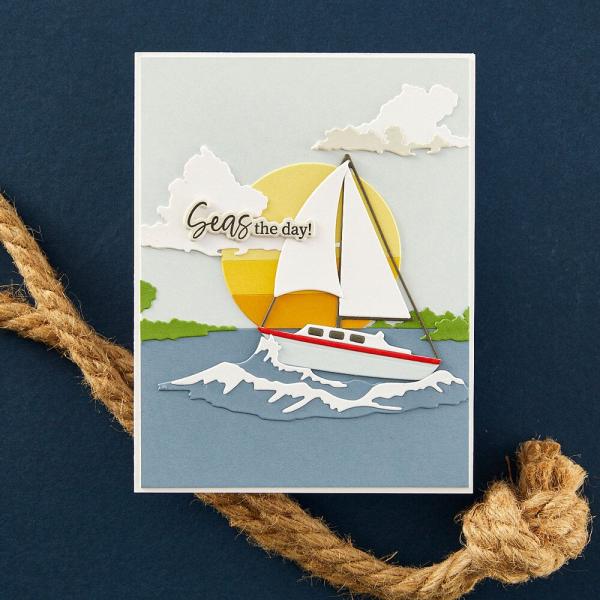 Spellbinders - Stanzschablone "Set Sail" Dies