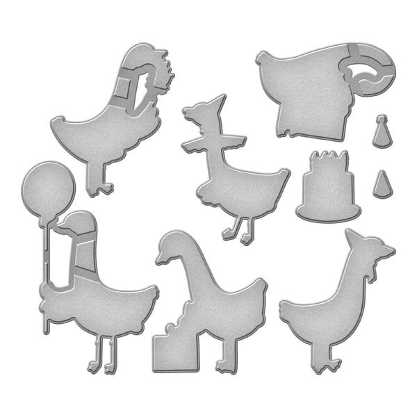 Spellbinders - Stanzschablone "Silly Goose" Dies by Simon Hurley