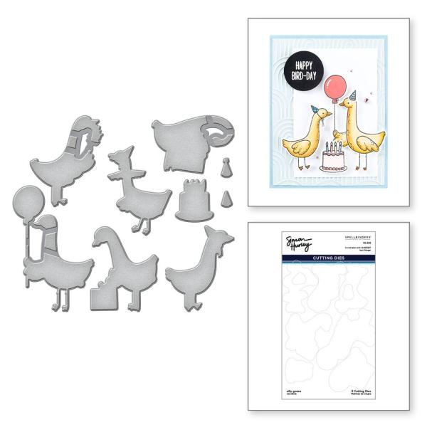 Spellbinders - Stanzschablone "Silly Goose" Dies by Simon Hurley