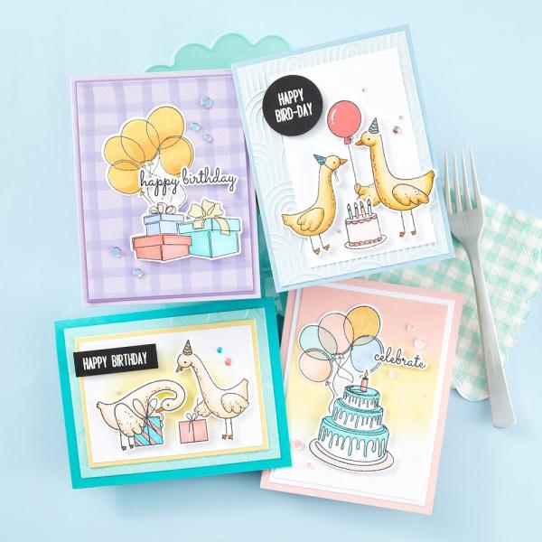 Spellbinders - Stanzschablone "Silly Goose" Dies by Simon Hurley