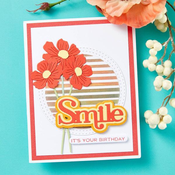 Spellbinders - Stanzschablone "Stitched Edge Circle Backgrounds" Dies
