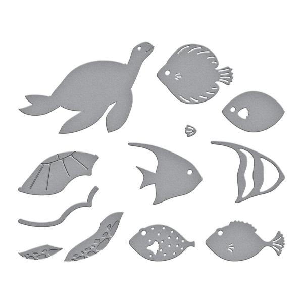 Spellbinders - Stanzschablone "Underwater Marine Life" Dies