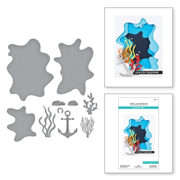 Spellbinders - Stanzschablone "Underwater Tunnel" Dies