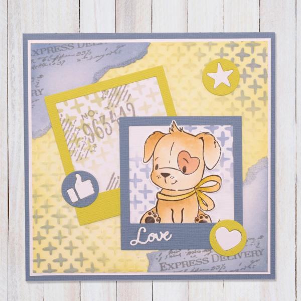 Nellie Snellen - Stanzschablone "Polaroid & Archives" Planer Essential Collection Dies