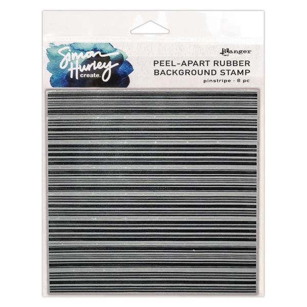 Ranger - Gummistempelset by Simon Hurley Create "Pinstripe" Rubber Stamp