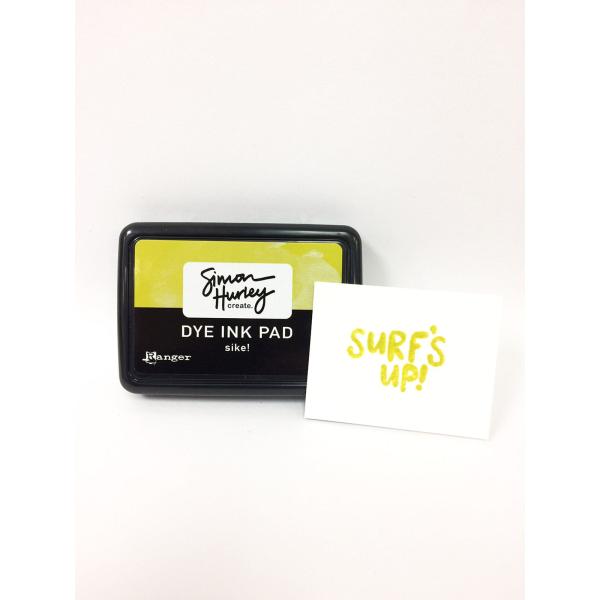 Ranger - Dye Ink Pad "Sike!" Design by Simon Hurley Create - Pigment Stempelkissen