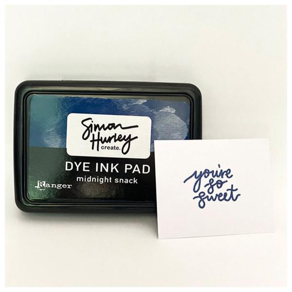 Ranger - Dye Ink Pad "midnight snack" Design by Simon Hurley Create - Pigment Stempelkissen