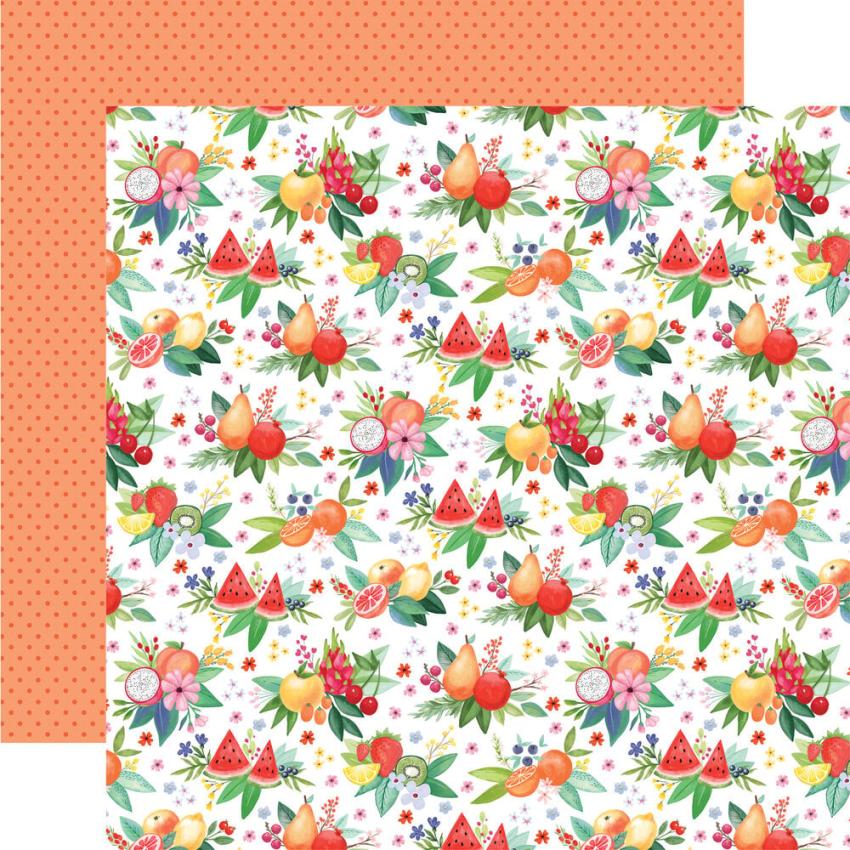 Carta Bella - Designpapier "Fruit Stand" Collection Kit 12x12 Inch - 12 Bogen  