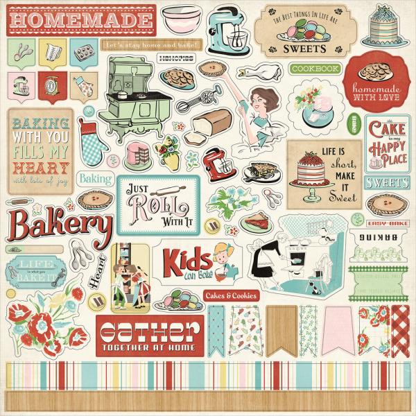 Carta Bella - Aufkleber "Roll With It" Element Stickers 