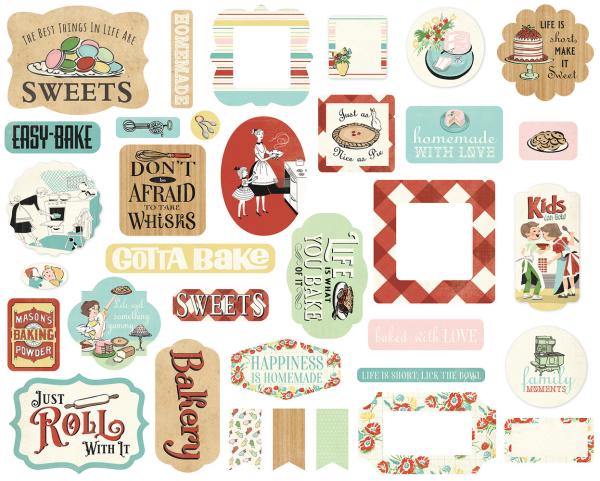 Carta Bella - Stanzteile "Roll With It" Ephemera
