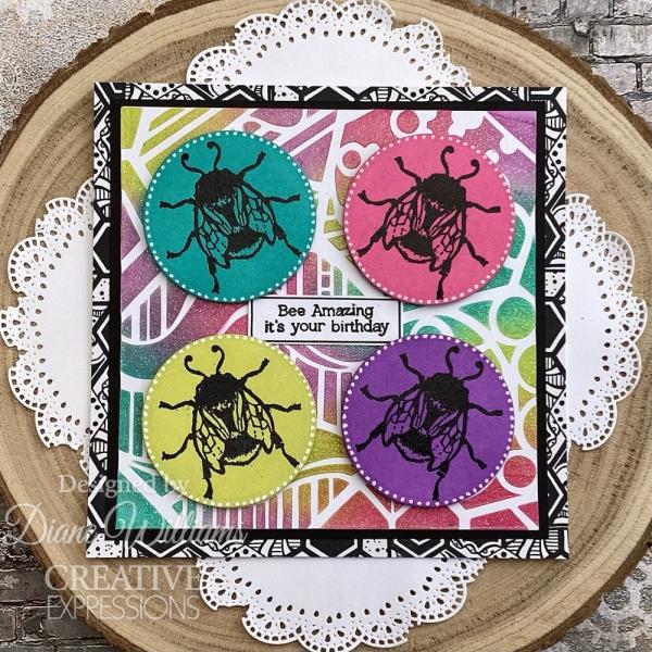 Creative Expressions - Stempelset "Bee Amazing" Clear Stamps 6x8 Inch Design by Dora