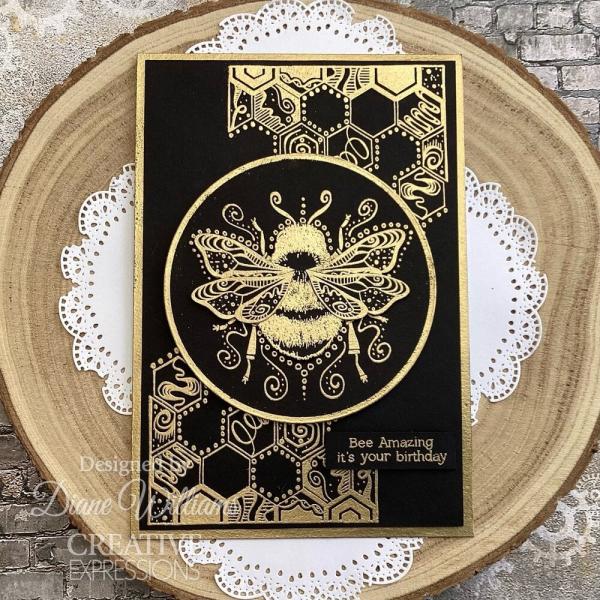 Creative Expressions - Stempelset "Bee Amazing" Clear Stamps 6x8 Inch Design by Dora