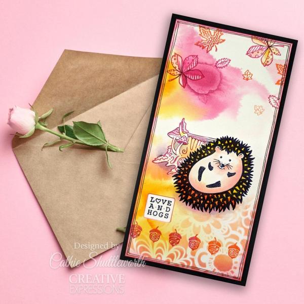 Creative Expressions - Stempelset "Hedgehugs" Clear Stamps 6x8 Inch Design by Dora