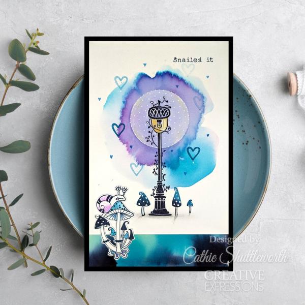 Creative Expressions - Stempelset "Snailed It" Clear Stamps 6x8 Inch Design by Dora