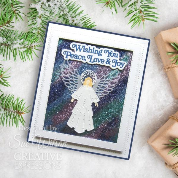 Creative Expressions - Stanzschablone "Festive Collection Christmas Angel 2024" Craft Dies Design by Sue Wilson