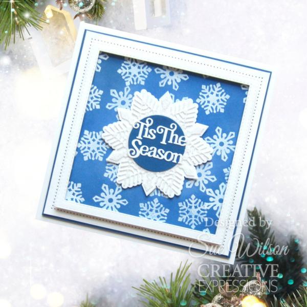 Creative Expressions - Stanzschablone "Festive Collection Crystal Kaleidoscope" Craft Dies Design by Sue Wilson