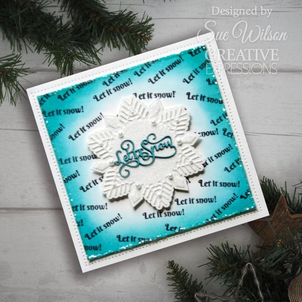 Creative Expressions - Stanzschablone "Festive Collection Crystal Kaleidoscope" Craft Dies Design by Sue Wilson
