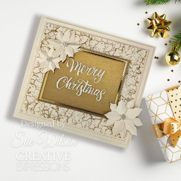 Creative Expressions - Stanzschablone "Festive Collection Merry Christmas" Craft Dies Design by Sue Wilson