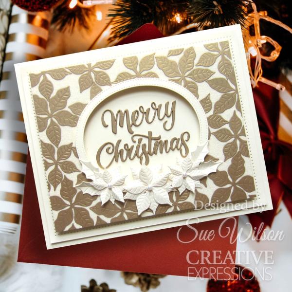 Creative Expressions - Stanzschablone "Festive Collection Merry Christmas" Craft Dies Design by Sue Wilson