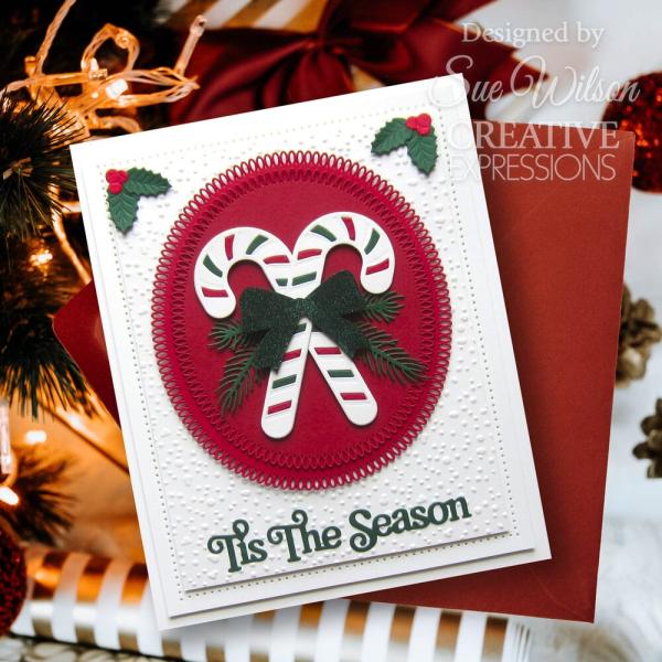 Creative Expressions - Stanzschablone "Festive Collection Tis The Season" Craft Dies Design by Sue Wilson