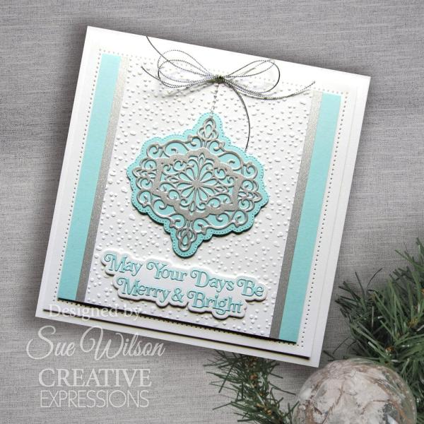 Creative Expressions - Stanzschablone "Festive Collection Snowflake Sparkle" Craft Dies Design by Sue Wilson