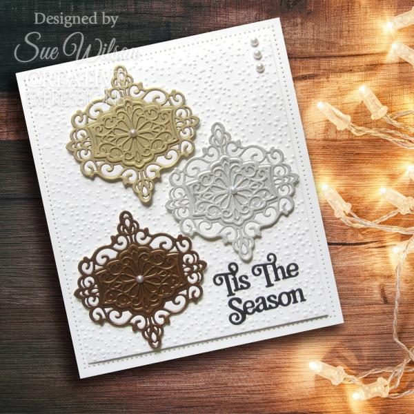 Creative Expressions - Stanzschablone "Festive Collection Snowflake Sparkle" Craft Dies Design by Sue Wilson