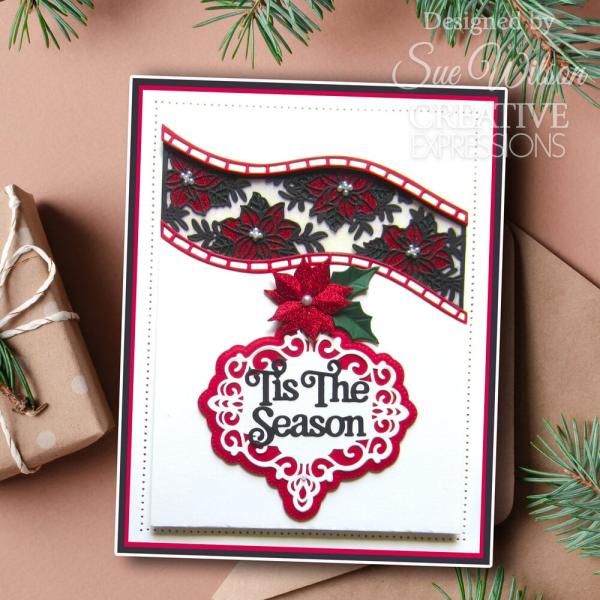 Creative Expressions - Stanzschablone "Festive Collection Snowflake Sparkle" Craft Dies Design by Sue Wilson