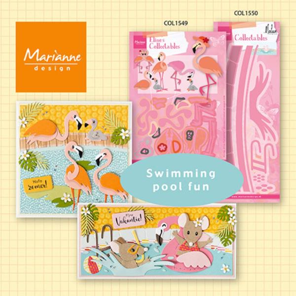 Marianne Design - Präge- und Stanzschalone "Pool" Collectables Dies
