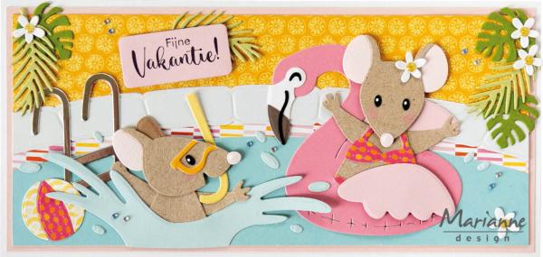 Marianne Design - Präge- und Stanzschalone "Pool" Collectables Dies