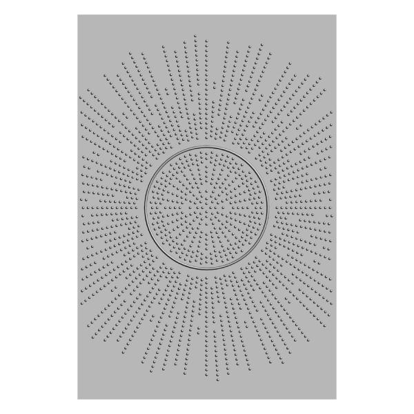 Sizzix - 3D Prägefolder "Cosmopolitan, Shine Bright" Embossing Folder Design by Stacey Park