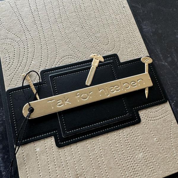 Simple and Basic - Stanzschablone 10x5cm "Bellybelt Masculine" Dies