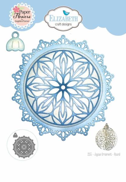 Elizabeth Craft Designs - Stanzschalone "Joyous Ornament Round" Dies