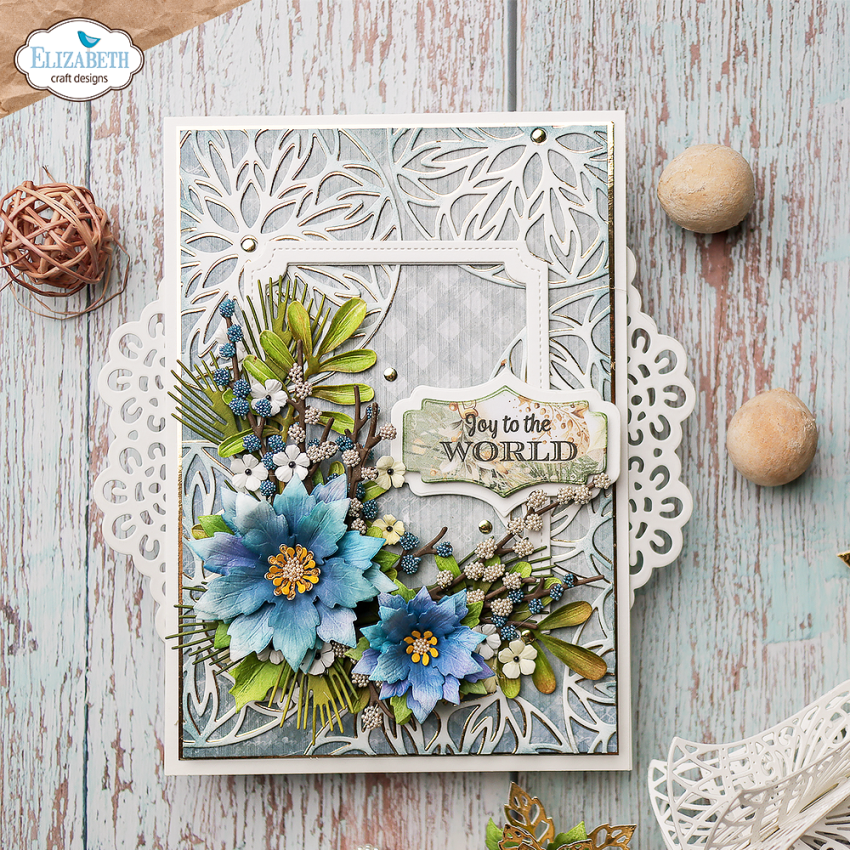 Elizabeth Craft Designs - Stanzschalone "Joyous Ornament Round" Dies