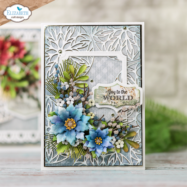 Elizabeth Craft Designs - Stanzschalone "Joyous Ornament Round" Dies