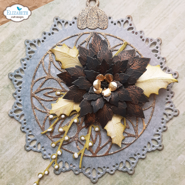 Elizabeth Craft Designs - Stanzschalone "Joyous Ornament Round" Dies