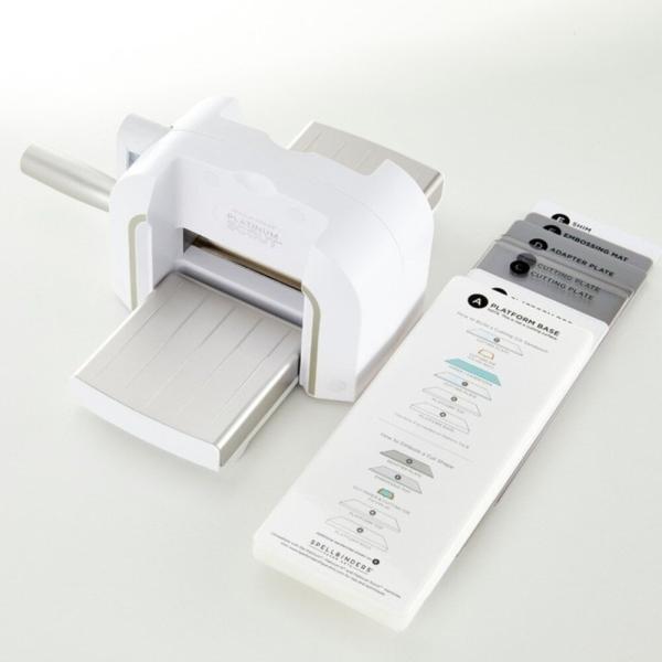 Spellbinders - Stanzmaschine - White Platinum Scout Die Cutting and Embossing Machine