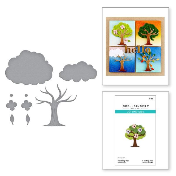 Spellbinders - Stanzschablone "Flowering Tree" Dies