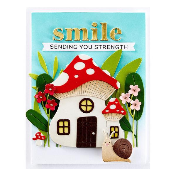 Spellbinders - Stanzschablone "Mushroom Mansion" Dies