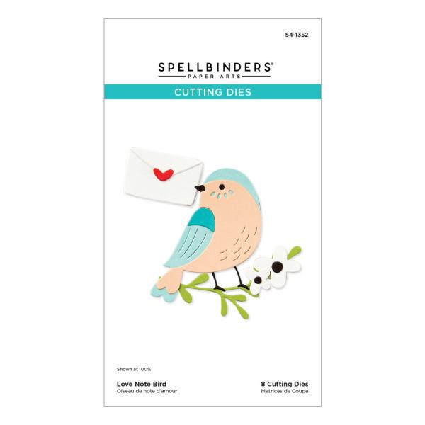 Spellbinders - Stanzschablone "Love Note Bird" Dies