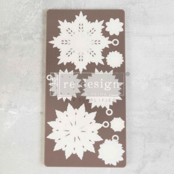 Re-Design with Prima - Gießform "Papercraft Charms" Mould 5x10 Inch
