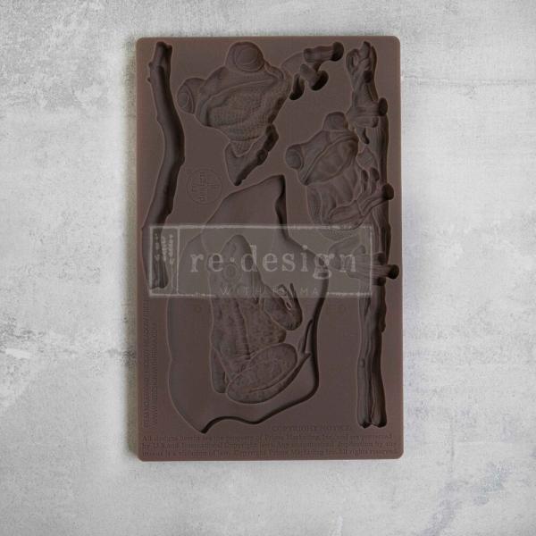 Re-Design with Prima - Gießform "Froggy Meadow Greens" Mould 5x8 Inch