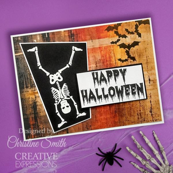 Creative Expressions - Stempelset "Trick Or Treat" Clear Stamps 6x8 Inch Design by Taylor Made Journals